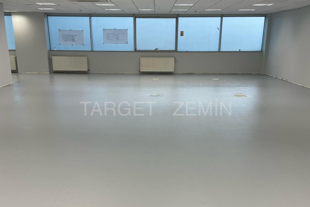 Depo Arşiv Epoksi Beton Zemin – depo ve lojistik alanı zemin kaplama fotoğrafı