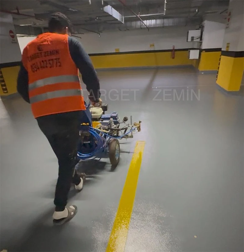 Otopark Çizgi Boyama Uygulaması