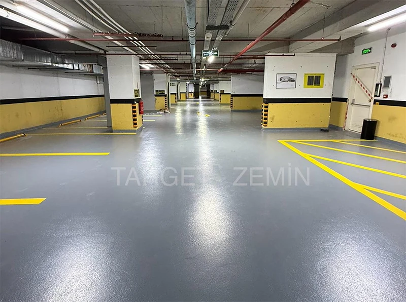 Otopark Epoksi Zemin Kaplama