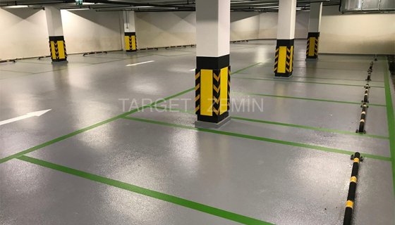Üsküdar Kurumsal Otopark Epoksi Zemin Kaplama Projesi | İstanbul
