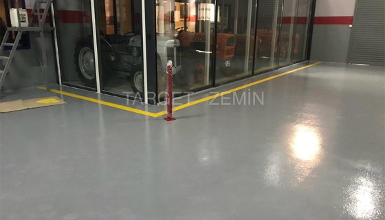 Avcılar Otomotiv & Yedek Parça Alanı Epoksi Zemin Kaplama Projesi | İstanbul